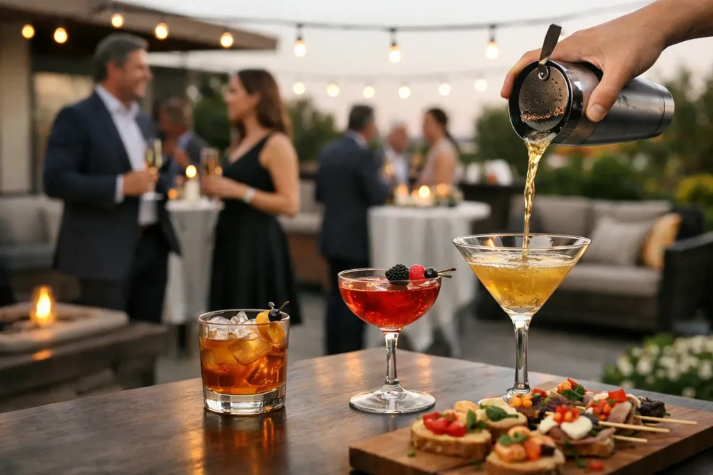 Your Guide to Hosting a Cocktail Reception