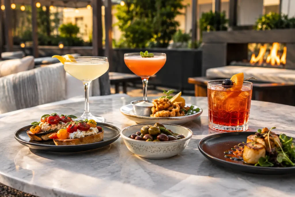 Best Cocktails With Small Plates for a Night Out