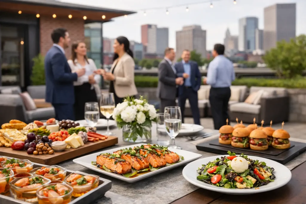 Corporate Event Menus That Impress Boston Teams