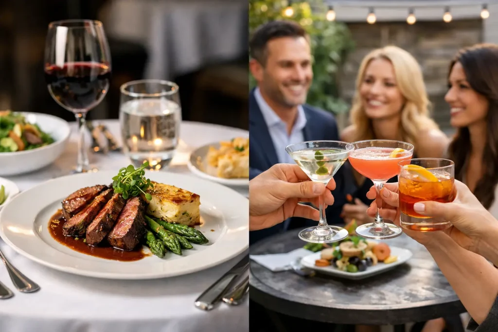 Plated Dinner Versus Cocktails: Which Fits?
