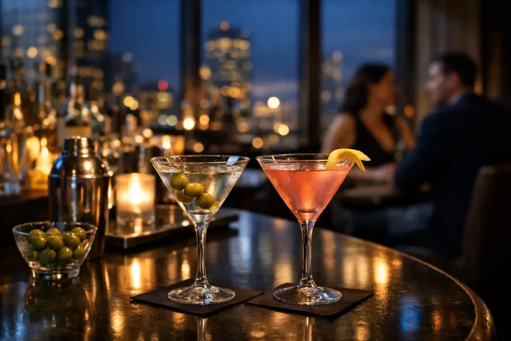 Martini Bar Boston for Nights That Impress