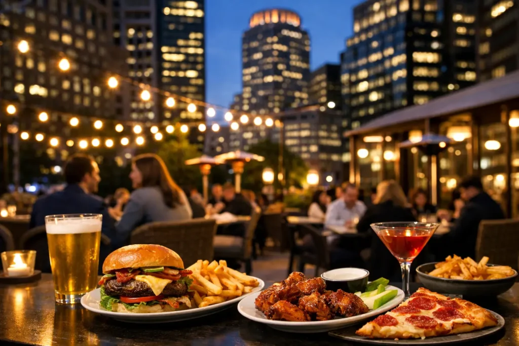 Late Night Food Financial District Boston