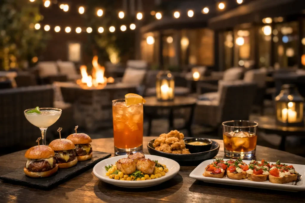 Late Night Small Plates Menu for Boston Evenings