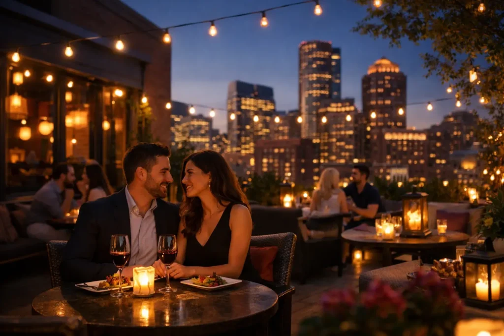 Romantic Lounge Restaurant Boston Date Night