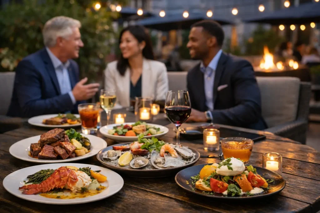 Best Dishes for Business Entertaining in Boston