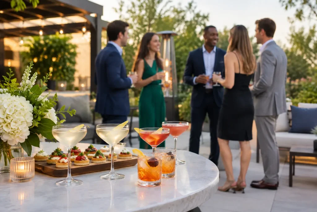 How to Organize a Cocktail Reception That Shines